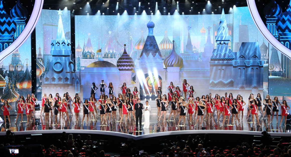 The Miss Universe Pageant takes place Nov. 9, 2013, in Moscow.