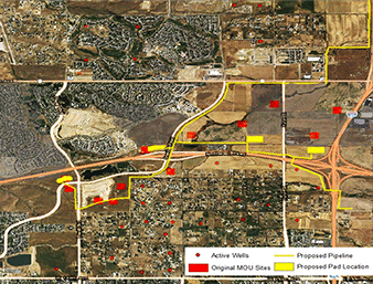 Map credit: Extraction Oil & Gas 