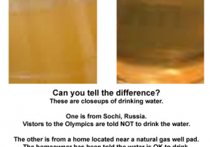 SOCHI WATER IN THE GASLANDS