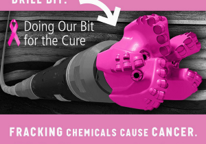 Fracking The Cure. Susan G. Komen Pinkwashes Fracking !