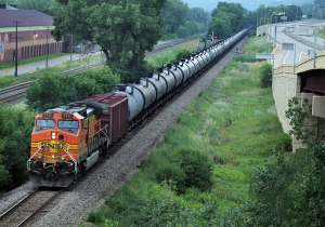 Where all the oil trains are going