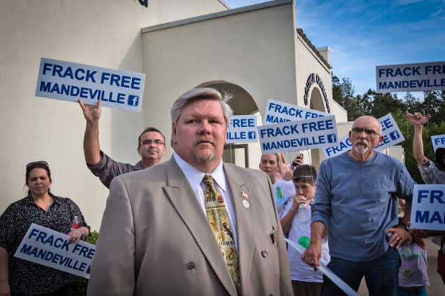 St. Tammany Councilman Jake Groby before a council meeting.