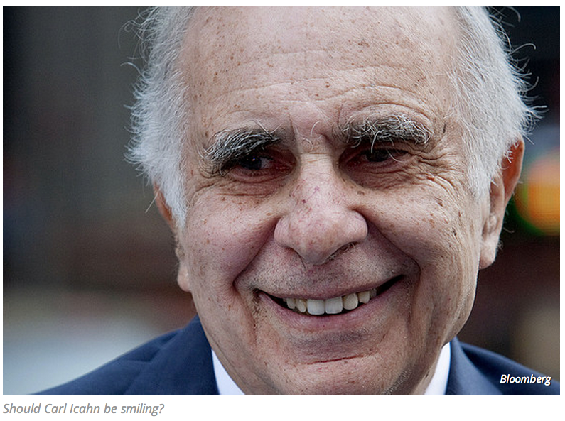 carl ichan fracking loser