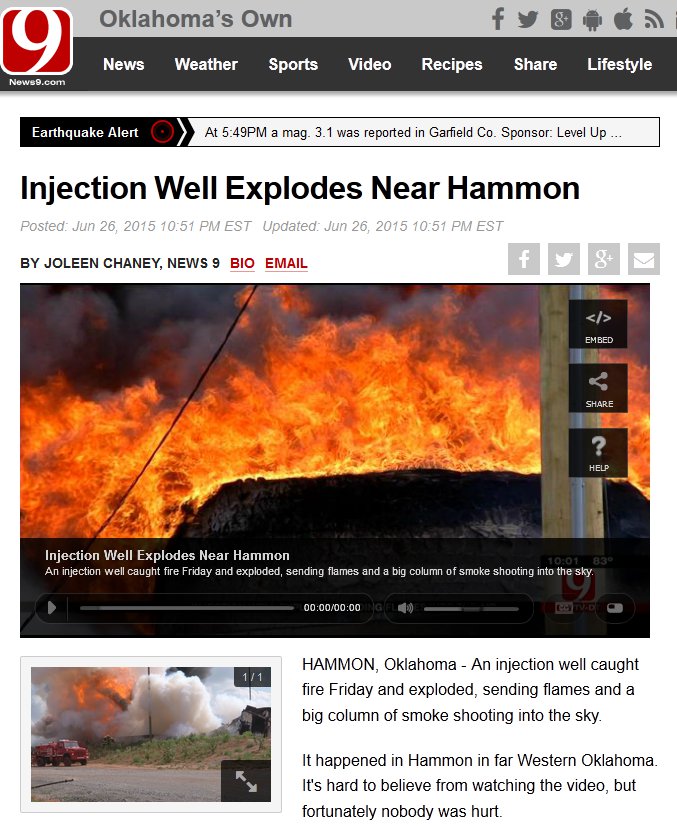 hammon ok injection well kerblammo with hidden gem